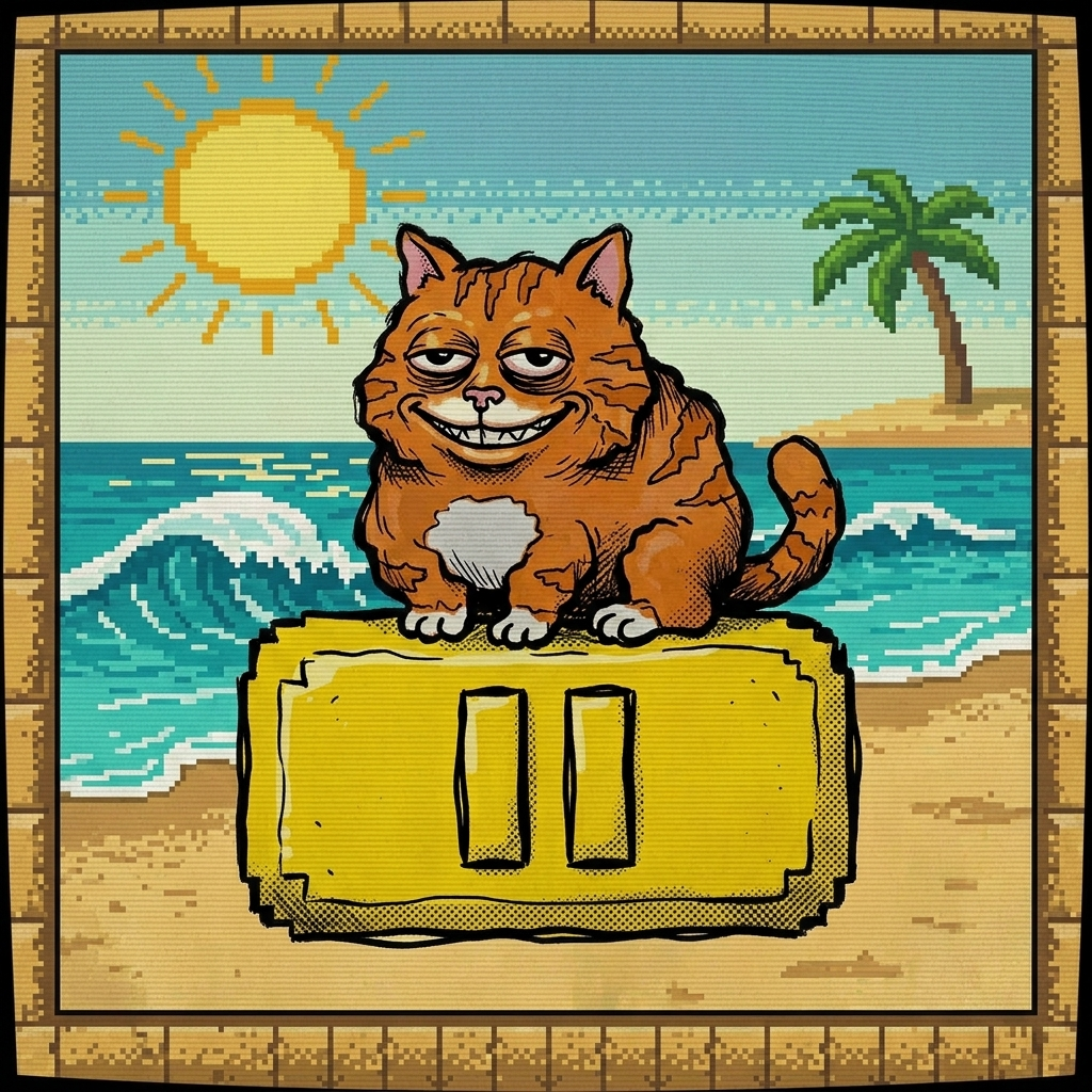 Level 2. Beach. Paused.